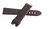 Montblanc Men's 22mm x 20mm Brown Alligator Leather Watch Band Strap FSH