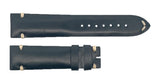 Montblanc Men's 20mm x 18mm Black Leather Watch Band Strap FAK