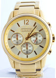 Coach Women's 14501505 Boyfriend Bracelet Gold-tone Dial Quartz Watch