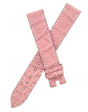 Chopard 15mm x 14mm Pink Leather Watch Band Strap B0213-0270