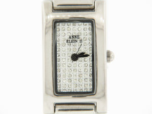Anne Klein 10/3237 Women's  Rectangular Case Crystal Accented Dial Quartz Watch
