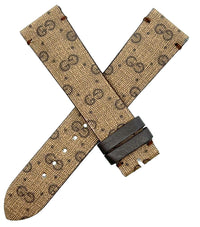 Gucci 20mm x 18mm Swiss Canvas Watch Strap Band