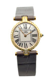 Cartier Must De Cartier Round Diamond Case Women's Watch