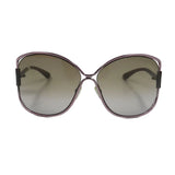 Tom Ford Emmeline Sunglasses Violet Frame Gradient TF0155 81F 61-13 125
