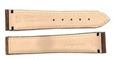 Chopard 18mm x 16mm Light Brown Shiny Watch Band 105/070 B0208-0614