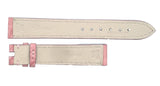 Chopard 15mm x 14mm Pink Leather Watch Band Strap B0213-0270