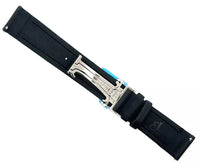 JACOB & CO 20mm Unisex Black Watch Band JC Buckle