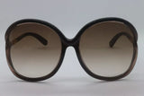 Tom Ford RHI Sunglasses Brown Frame Gradient Brown Lens FT0252 50F 59-16 125