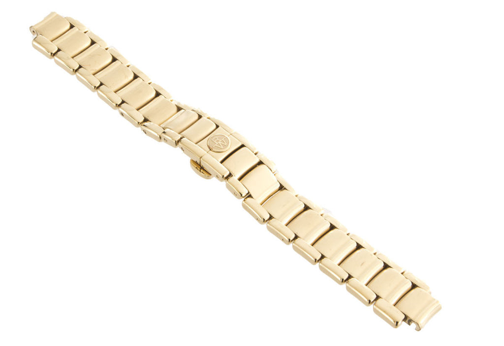 Raymond Weil Geneve 10mm x 10mm Gold tone Stainless Steel Watch Bracelet
