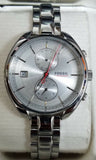 Fossil CH2975 Land Racer Silver Dial Stainless Steel Chronograph Women's Watch