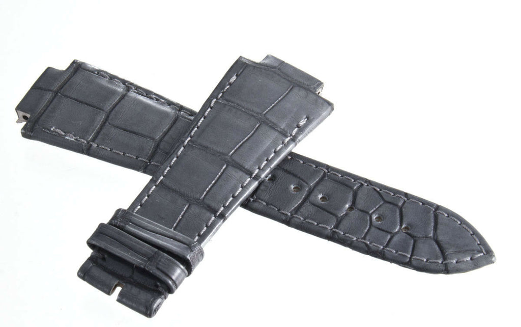 Girard Perregaux 15mm x 19mm Grey Leather Watch Band