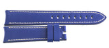 Graham 22mm x 20mm Blue Leather Watch Band