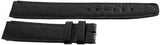IWC Black Leather Replacement Strap Watch Band 13mm