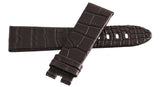Montblanc Men's 22mm x 20mm Dark Brown Leather Watch Band Strap