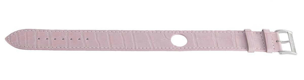 Pequignet Sorella Women's 20mm Pink Leather Watch Band Strap