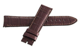 Vacheron Constantin 20mm x 18mm Brown Leather Watch Band 081752 GXF