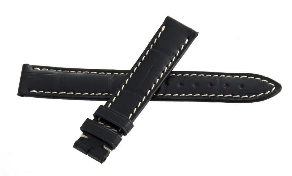 Longines 15mm x 14mm Black Watch Band Strap L682135764