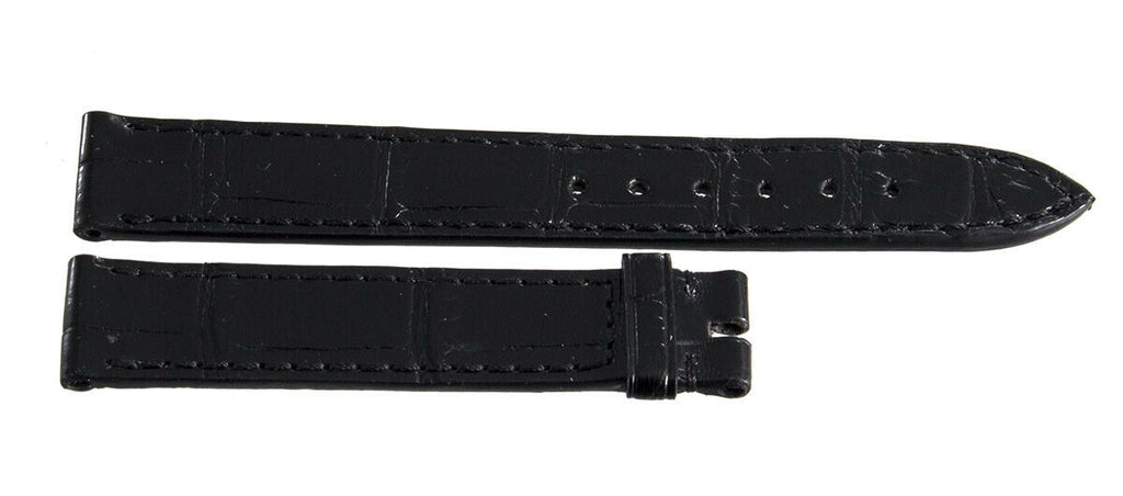 Chopard 15mm x 14mm Black  Watch Band Strap 105 B0200-0478