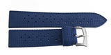 Zodiac Men's 24mm Blue Rubber Watch Strap Band Strap