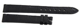 Chopard 13mm x 12mm Black Patent Leather Watch Band Strap 105