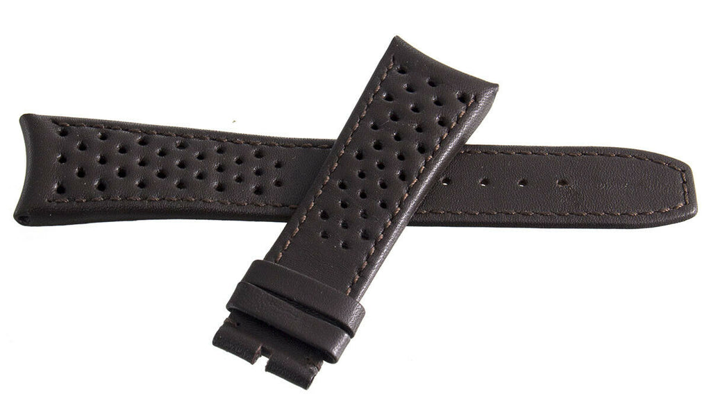 Raymond Weil Men 22mm x 18mm Brown Leather Watch Band TO9618 3.17