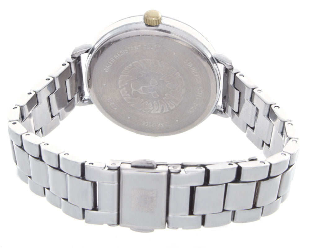 Anne Klein Womens Mother of Pearl Dial Silver Tone Bracelet Watch AK/2065