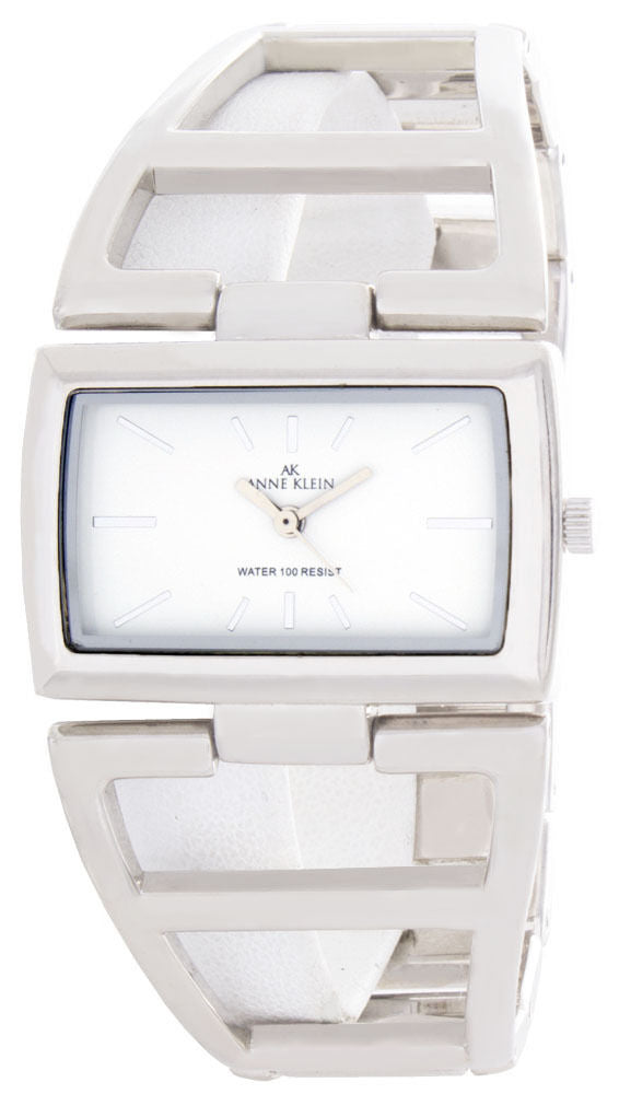 Anne Klein Womens White Dial Metal Bracelet Watch 10/7991
