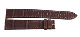 Chopard 19mm x 16mm Brown Watch Band Strap 115 B0208-0074