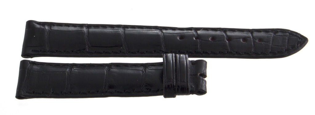 Chronoswiss 18mm x 16mm Black Alligator Leather Watch Band Strap