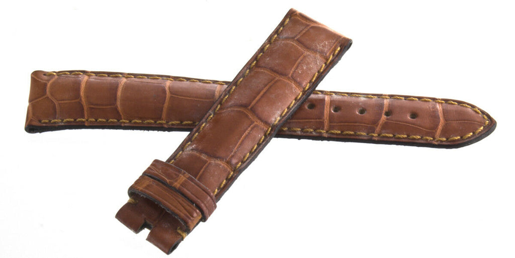 Chronoswiss 18mm x 16mm Brown  Leather Watch Band CL