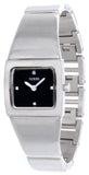 GUESS Ladies Black Dial Stainless Steel Bracelet Quartz Watch U85086L1 21mm