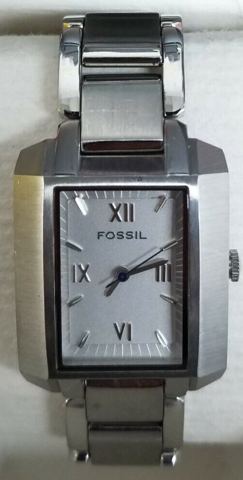 Fossil Women's White Stainless-Steel Analog Quartz Watch ES2173