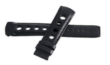 Tissot 20mm x 18mm Black Leather Band Strap