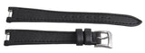 Raymond Weil Geneve 15mm V2.16 Black Fabric Watch Band Strap W/ Silver Buckle