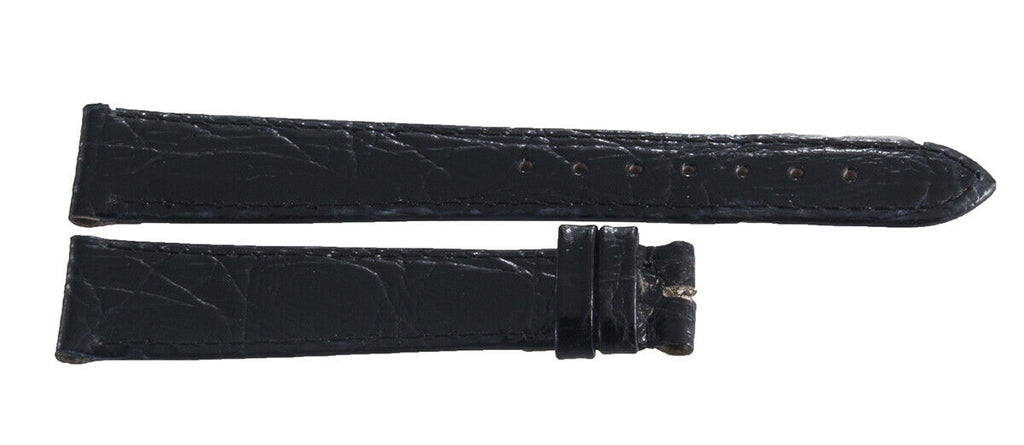 Zenith 15mm x 13mm Black  Watch Band Strap 150