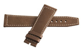 Genuine Longines 22mm x 19mm Brown Leather Watch Band L682159675 ZDA4