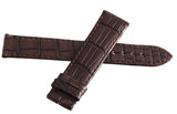 Montblanc 19mm x 17mm Brown Leather Watch Band Strap FVK
