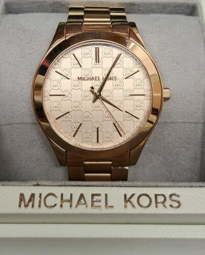 Michael Kors MK3336 Runway Rose Gold Dial Rose Gold Stainless Women's Watch