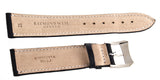Raymond Weil 21mm Black Lizard Leather Watch Band
