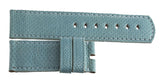 LOCMAN Men's 24mm x 24mm Turquoise Lizard Leather Watch Band