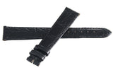 Zenith 15mm x 13mm Black  Watch Band Strap 150