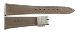 Zenith 20mm x 14mm White Lizard Leather Watch Band Strap 20-500