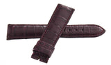Chronoswiss 18mm x 16mm Burgundy  Leather Watch Band CS