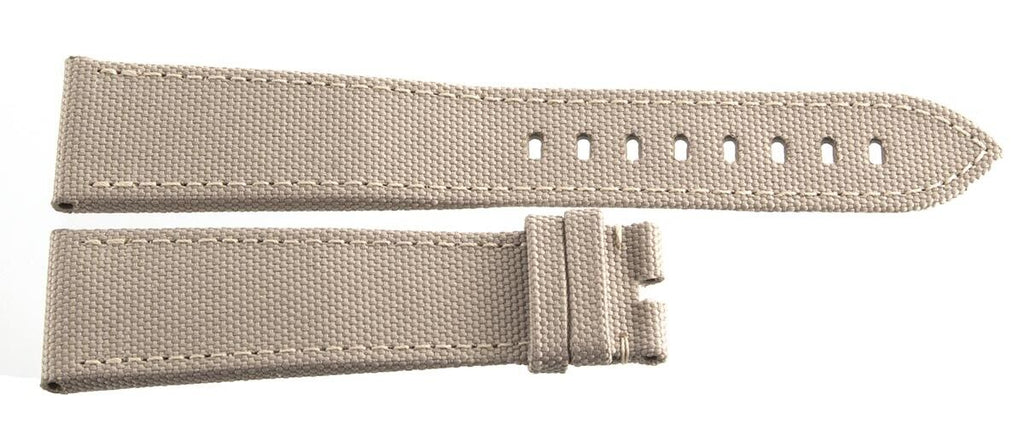 Genuine Graham 24mm x 20mm Beige Genuine Fabric Watch Band
