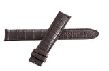 Montblanc Men's 18mm x 17mm Brown Leather Watch Band Strap FVB