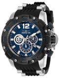 Invicta 26404 Pro Diver Blue Dial Polyurethane Strap Chronograph Men's Watch