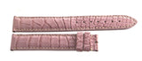 Genuine Longines 18mm x 18mm Pink Leather Watch Band Strap
