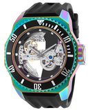 Invicta 25628 Russian Diver Black Dial Black Silicone Automatic Men's Watch
