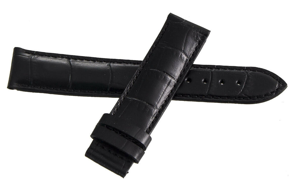 Tissot 19mm x 18mm Black Leather Band Strap T610014562
