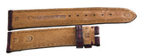 Chronoswiss 18mm x 16mm Burgundy Leather Watch Band Strap CL